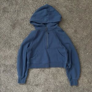 lululemon athletica Blue Hoodie Sweater